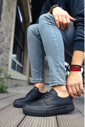 Erkek Sneaker - Siyah - 005