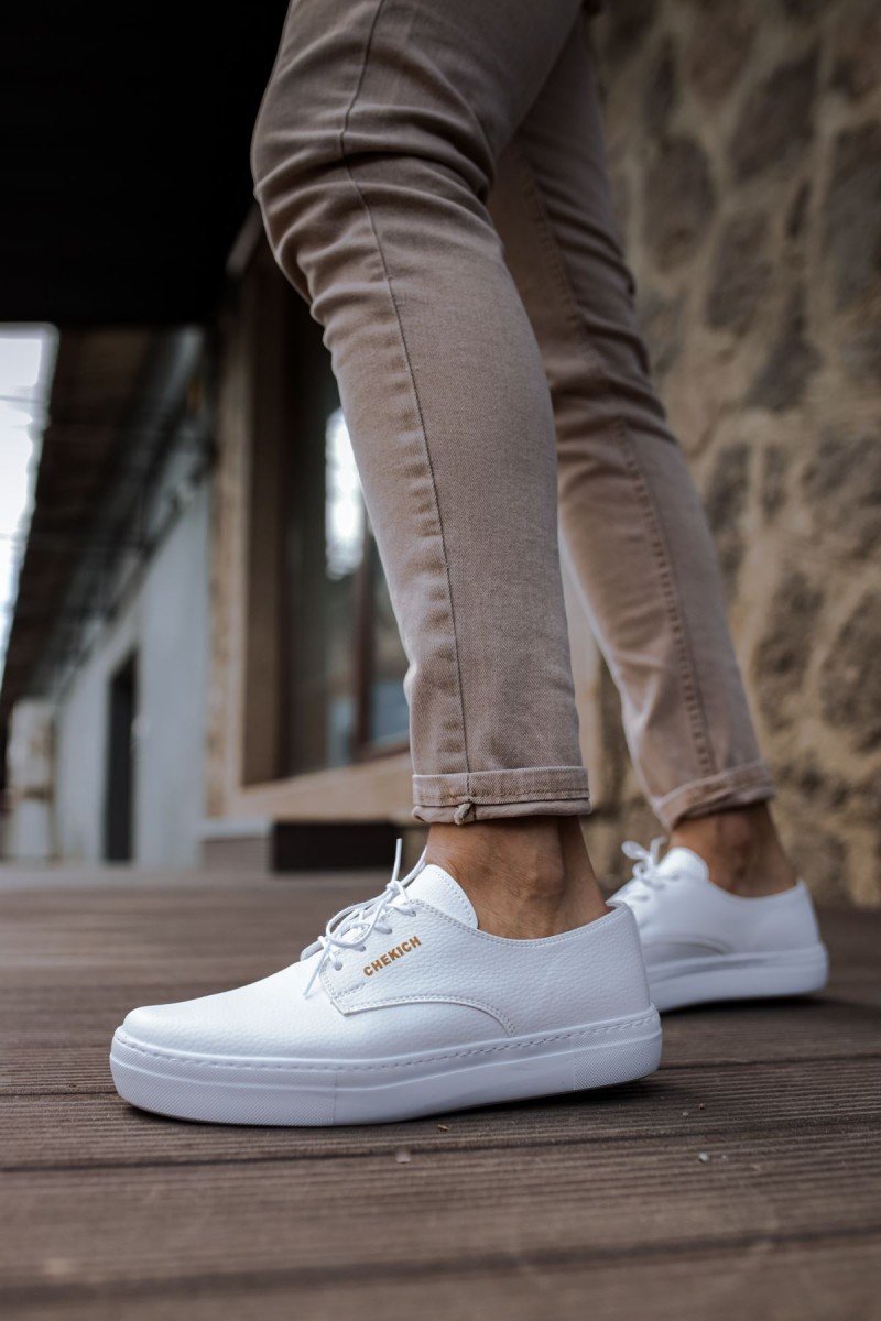 Mens Sneakers - White - 005