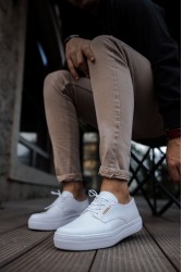 Mens Sneakers - White - 005