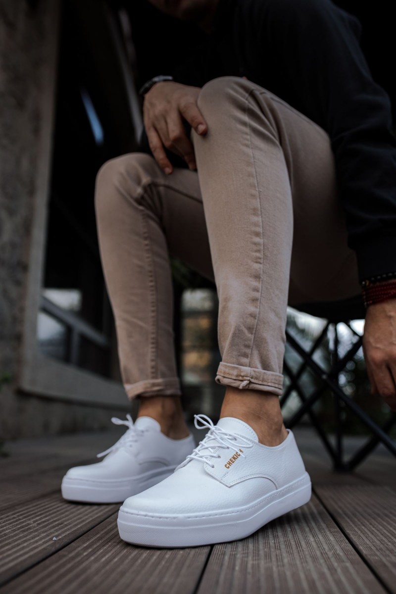 Mens Sneakers - White - 005