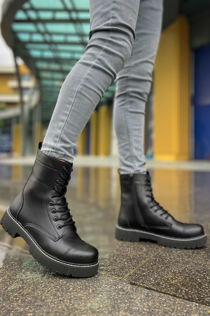 Erkek Bot - Siyah - 009