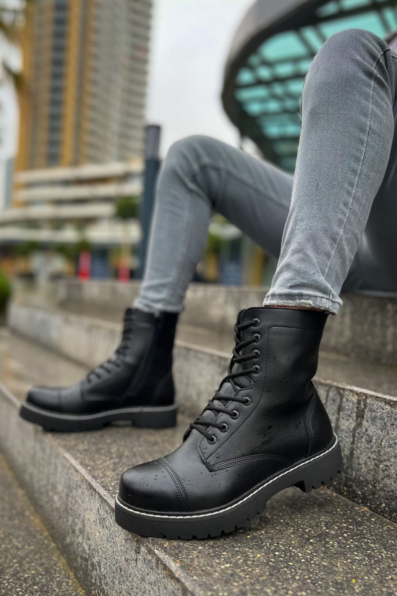 Mens Boots - Black - 009
