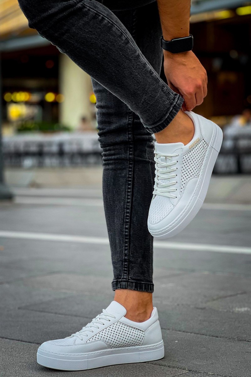 Erkek Sneaker - Beyaz - 015