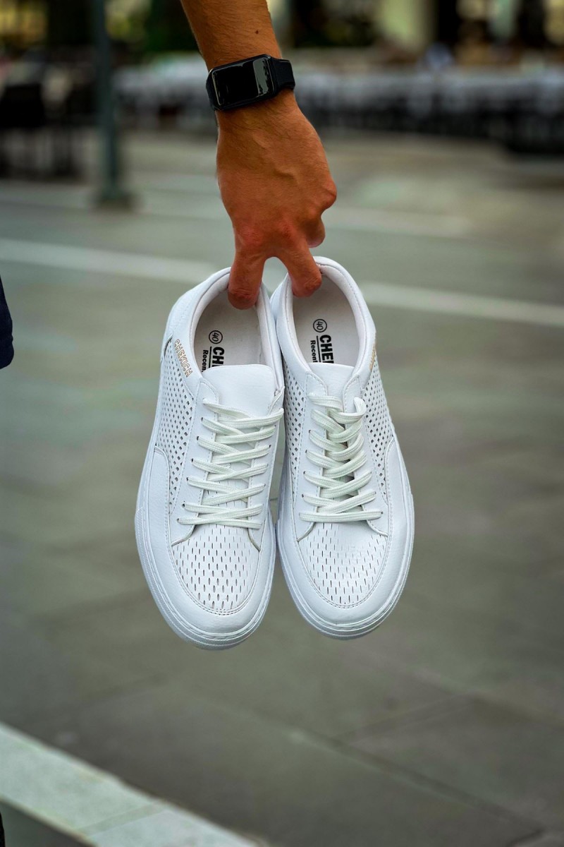 Erkek Sneaker - Beyaz - 015