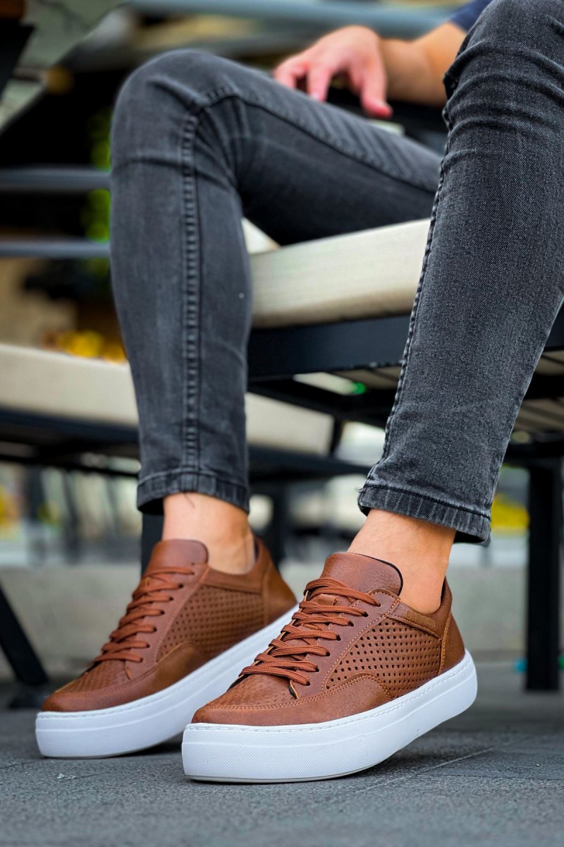 Erkek Sneaker - Taba - 015