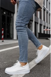 Erkek Sneaker - Beyaz - 017