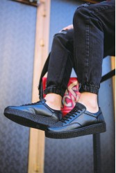 Erkek Sneaker - Siyah - 017