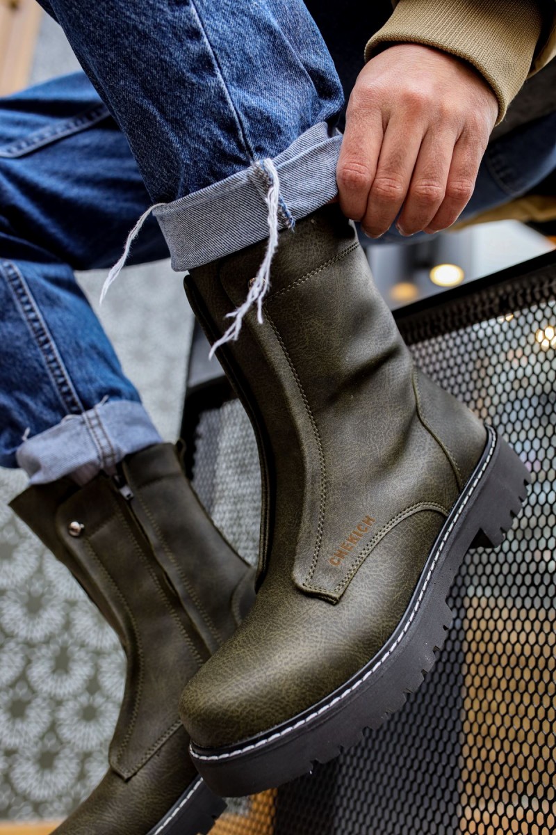 Erkek Bot - Haki - 027