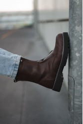 Erkek Bot - Kahverengi - 027