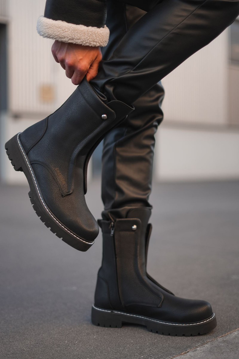 Erkek Bot - Siyah - 027