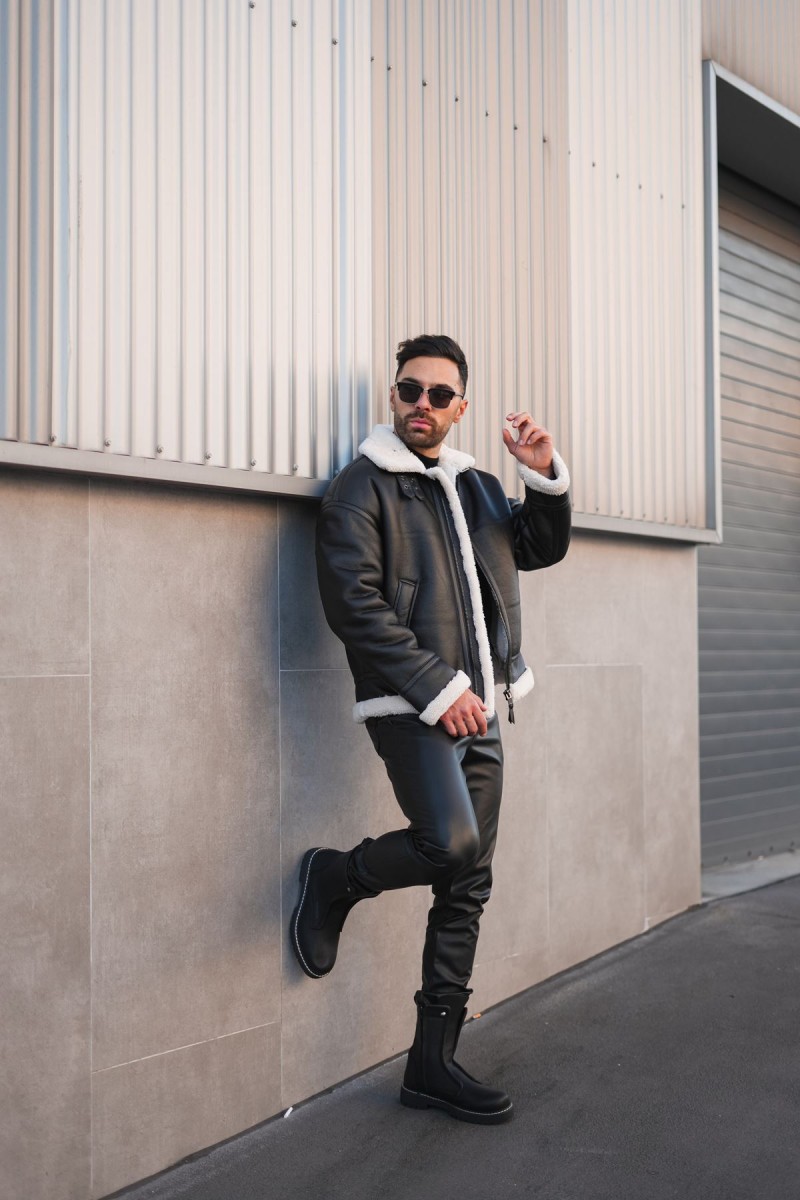 Erkek Bot - Siyah - 027