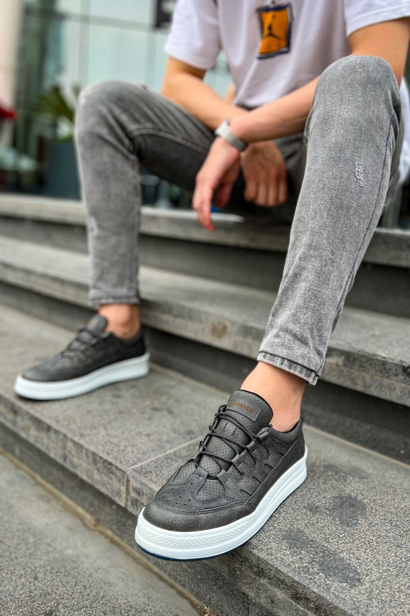 Erkek Sneaker - Antrasit - 040