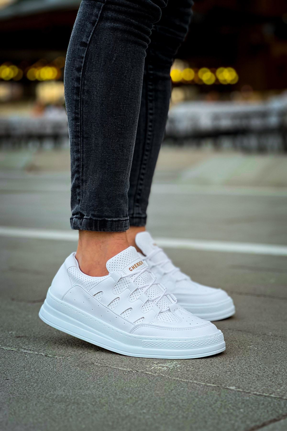 Erkek Sneaker - Beyaz - 040