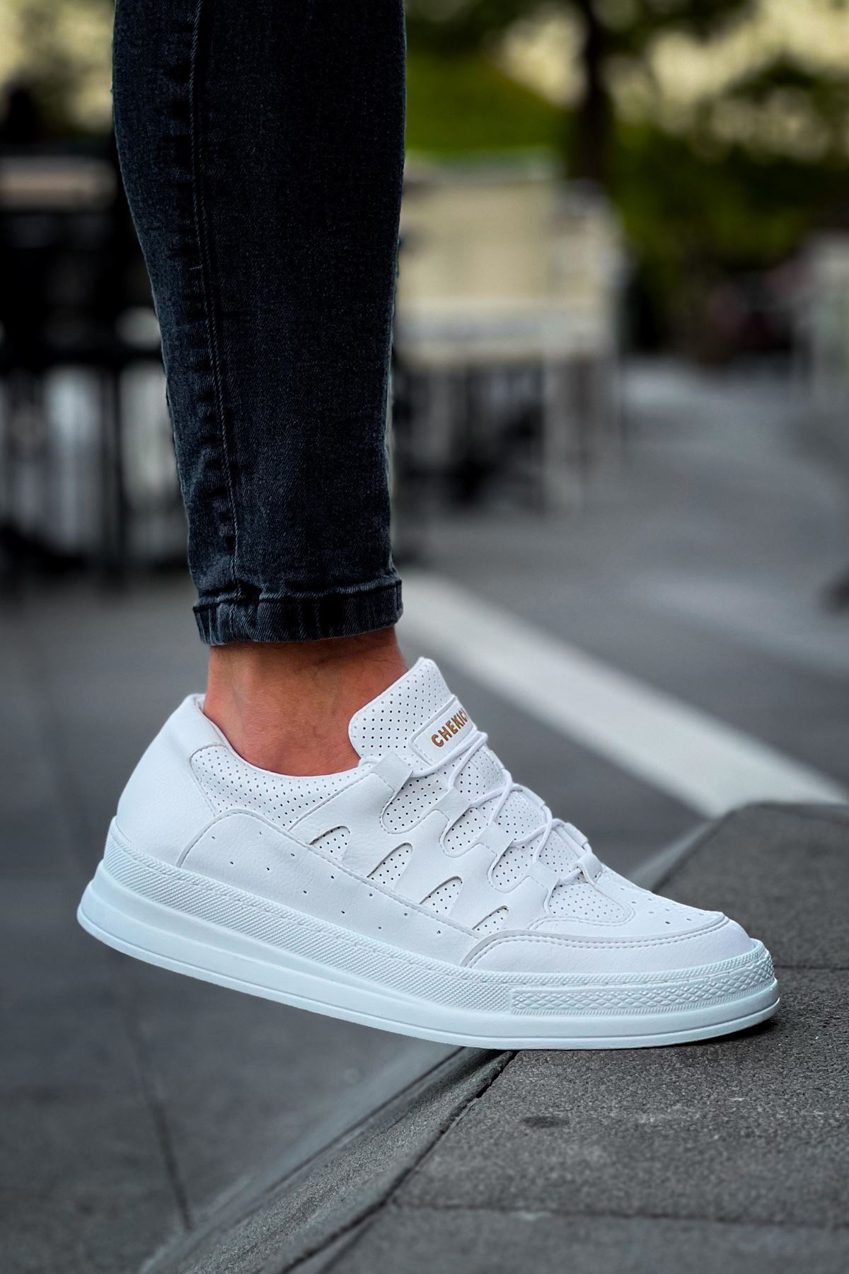 Erkek Sneaker - Beyaz - 040