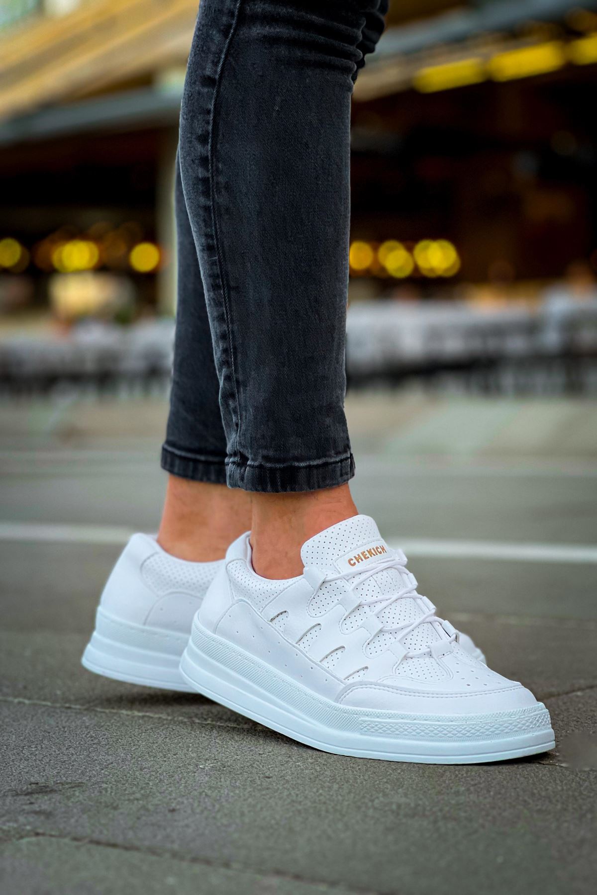 Erkek Sneaker - Beyaz - 040