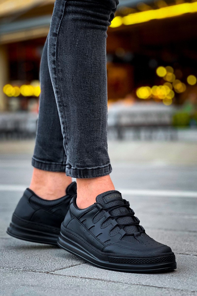 Erkek Sneaker - Siyah - 040