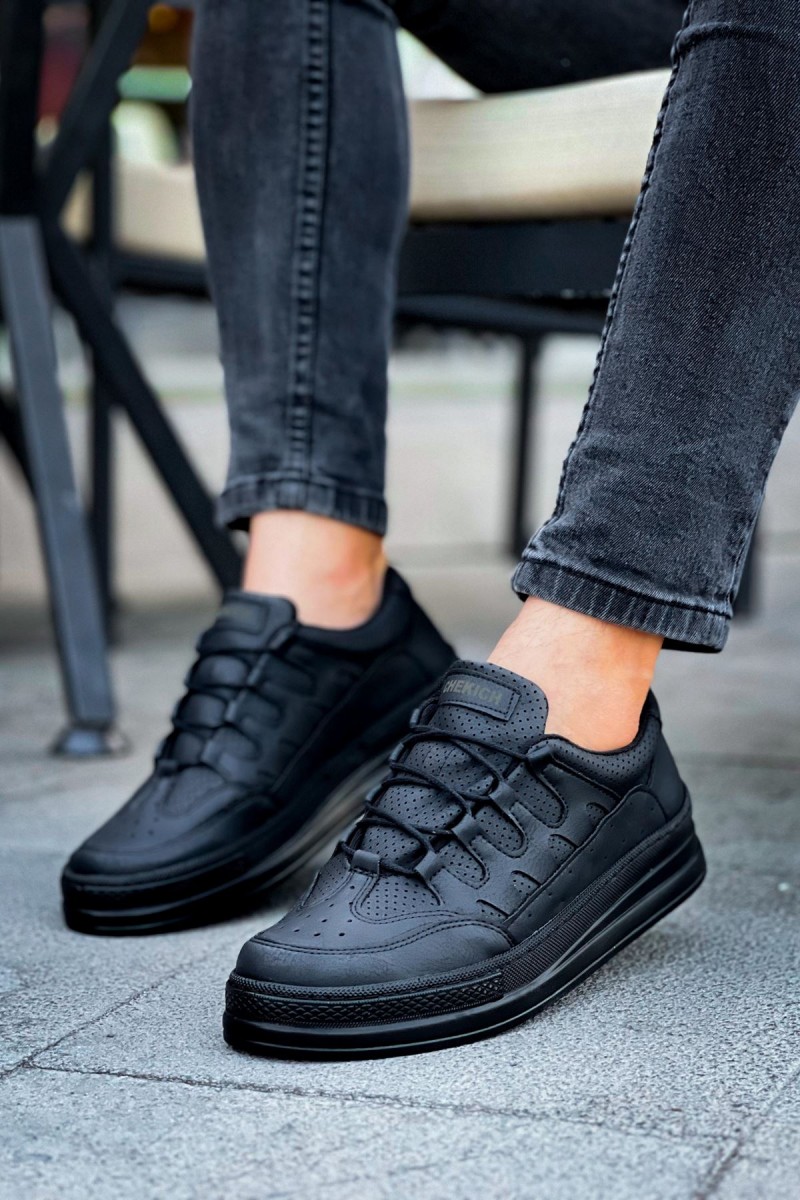 Erkek Sneaker - Siyah - 040