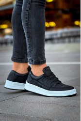 Erkek Sneaker - Siyah Beyaz - 040