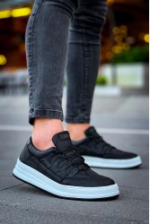 Erkek Sneaker - Siyah Beyaz - 040