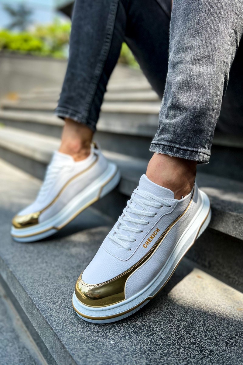 Erkek Sneaker - Beyaz Altın - 041