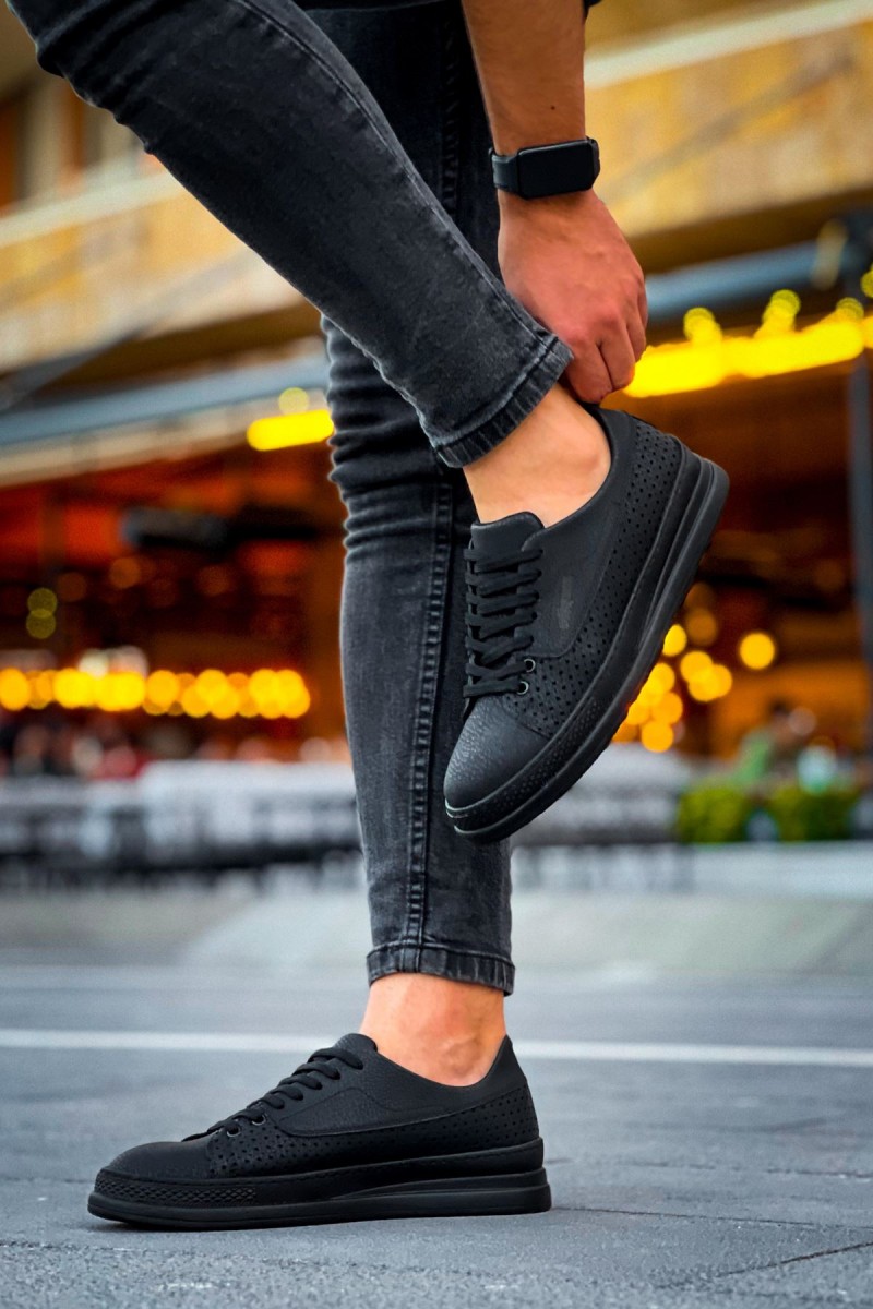 Erkek Sneaker - Siyah - 043