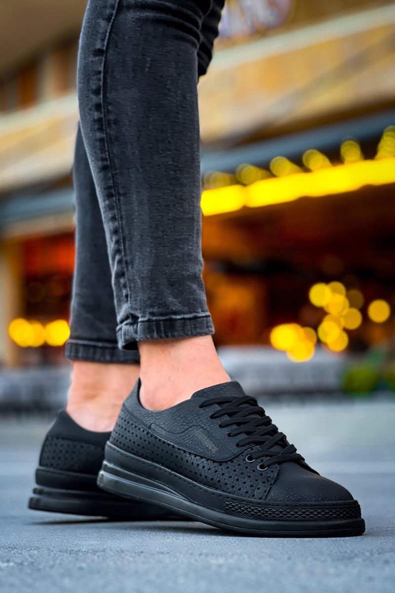 Erkek Sneaker - Siyah - 043