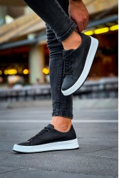 Erkek Sneaker - Siyah Beyaz - 043