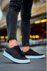 Erkek Sneaker - Siyah Beyaz - 043