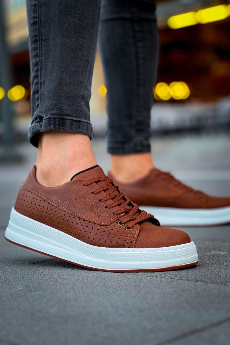 Erkek Sneaker - Taba - 043