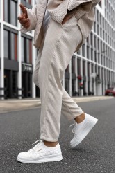 Erkek Sneaker - Beyaz - 043