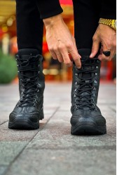 Erkek Bot - Siyah - 051