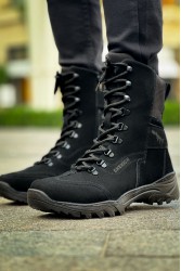 Erkek Bot - Siyah Süet - 051