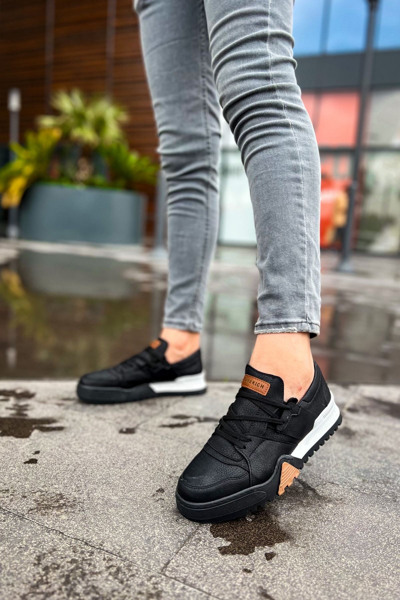 Erkek Sneaker - Siyah - 067
