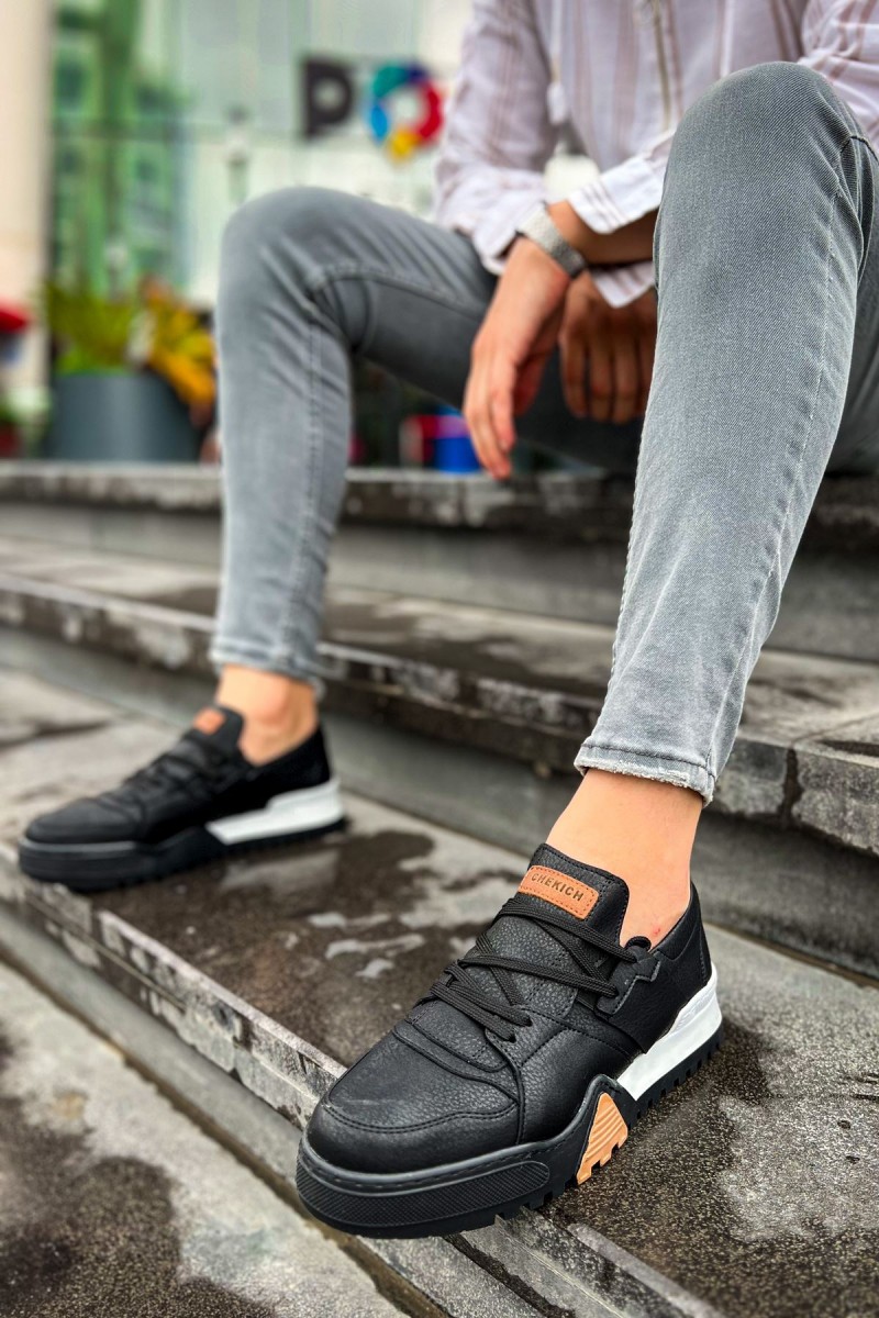 Erkek Sneaker - Siyah - 067