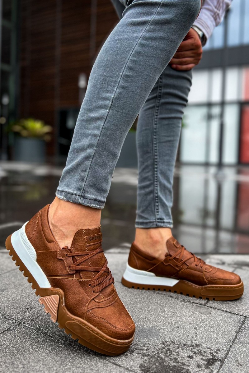 Erkek Sneaker - Taba - 067