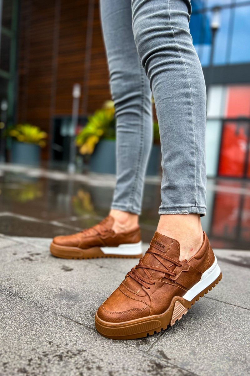 Erkek Sneaker - Taba - 067