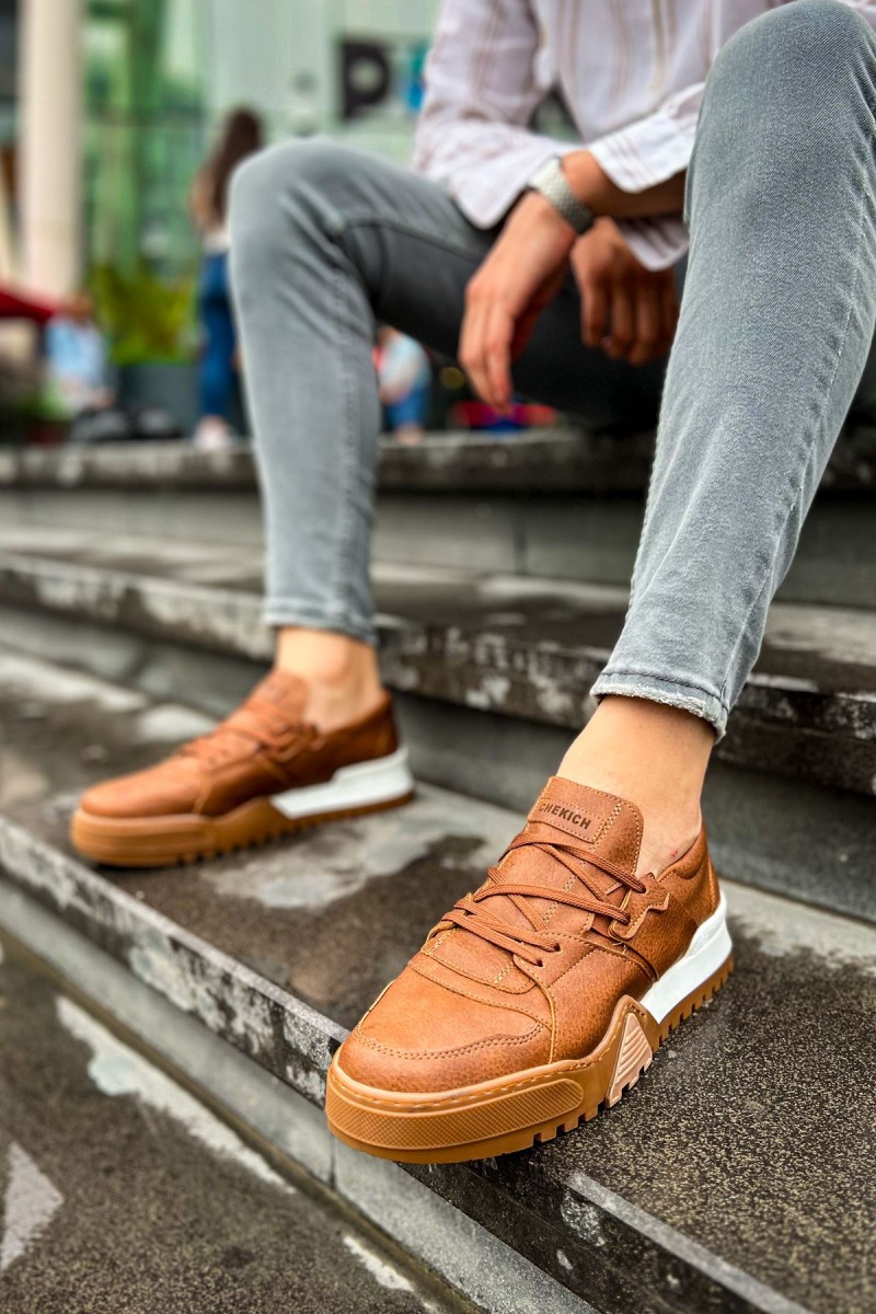 Erkek Sneaker - Taba - 067