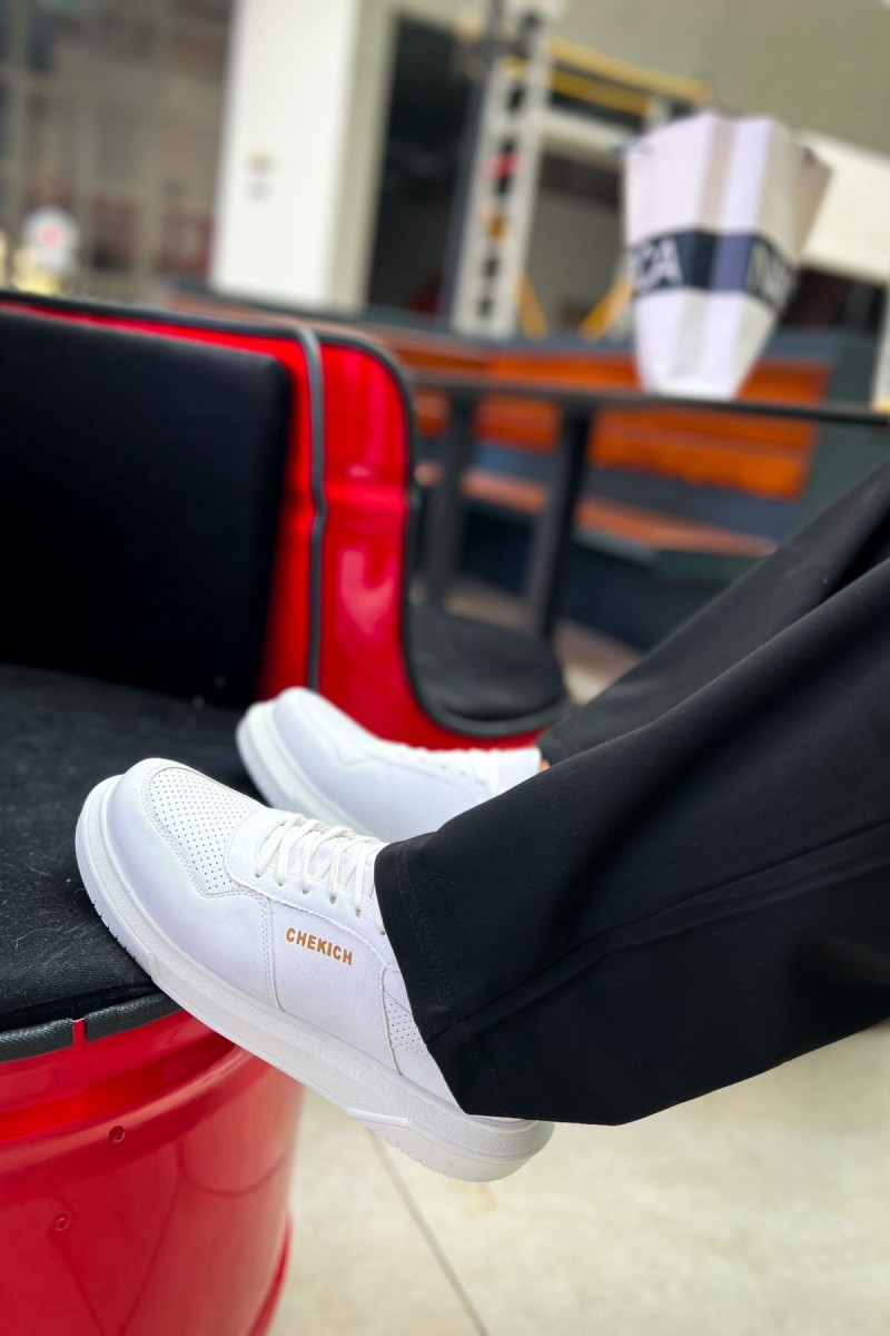 Mens Sneakers - White - 075