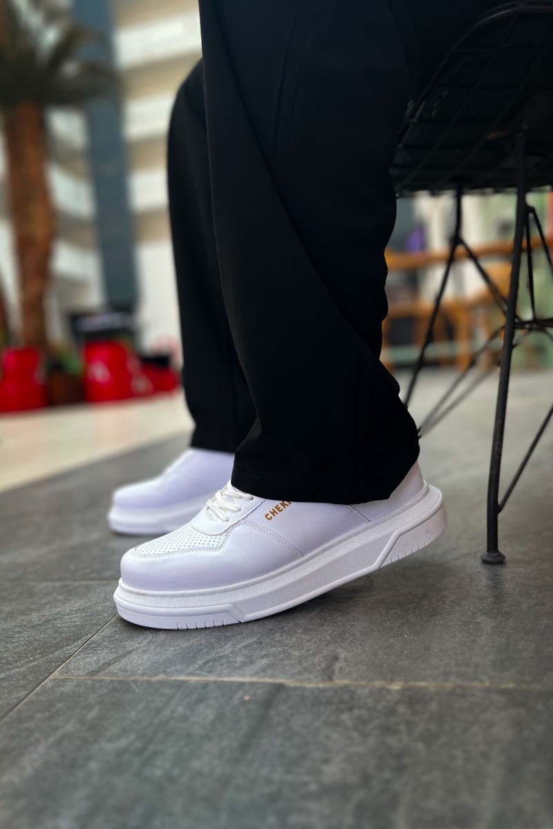 Mens Sneakers - White - 075