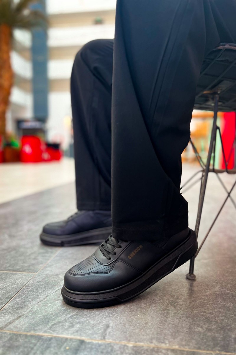 Erkek Sneaker - Siyah - 075