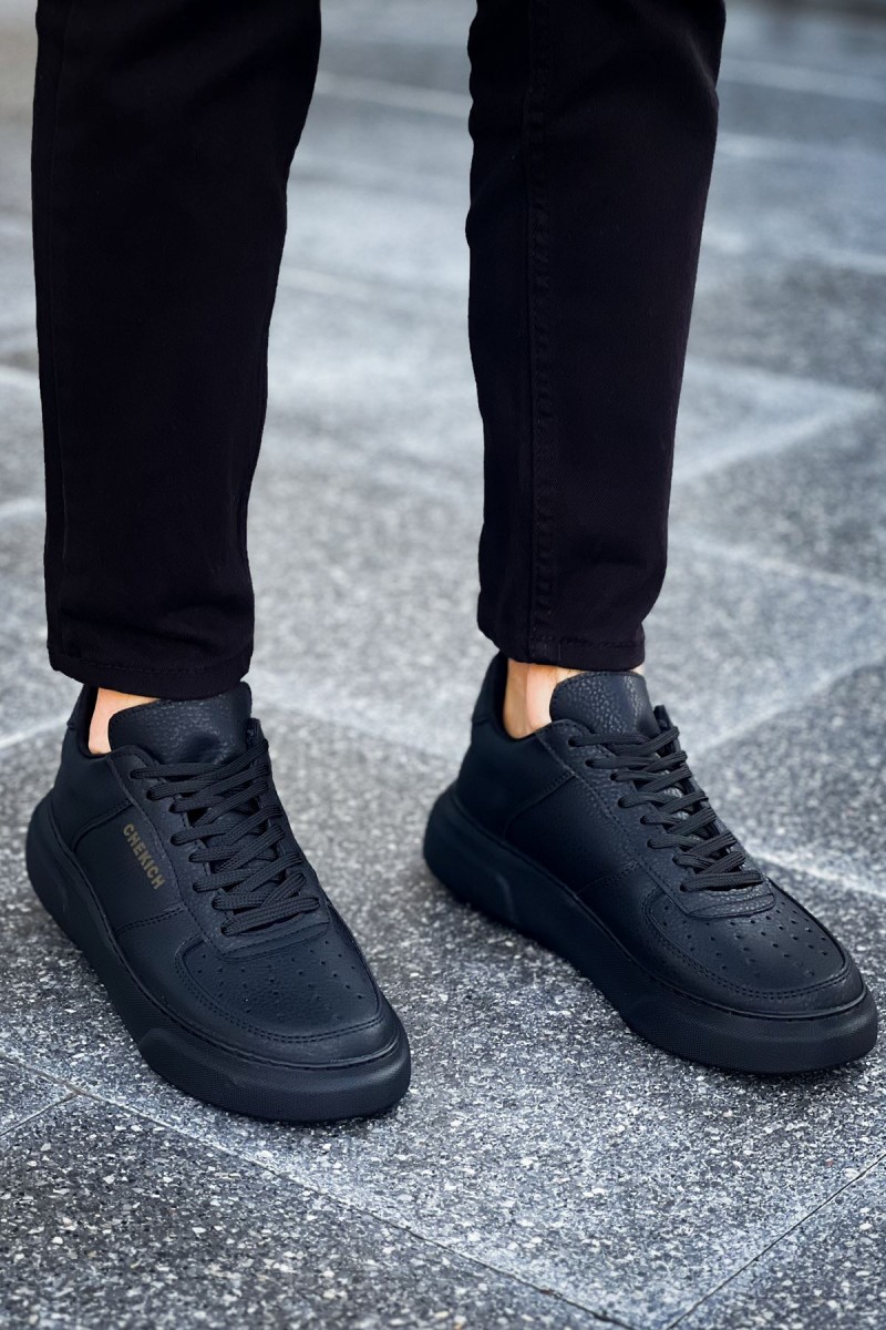 Erkek Sneaker - Siyah - 087