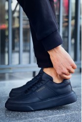 Erkek Sneaker - Siyah - 087