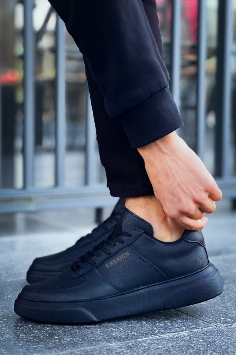 Erkek Sneaker - Siyah - 087