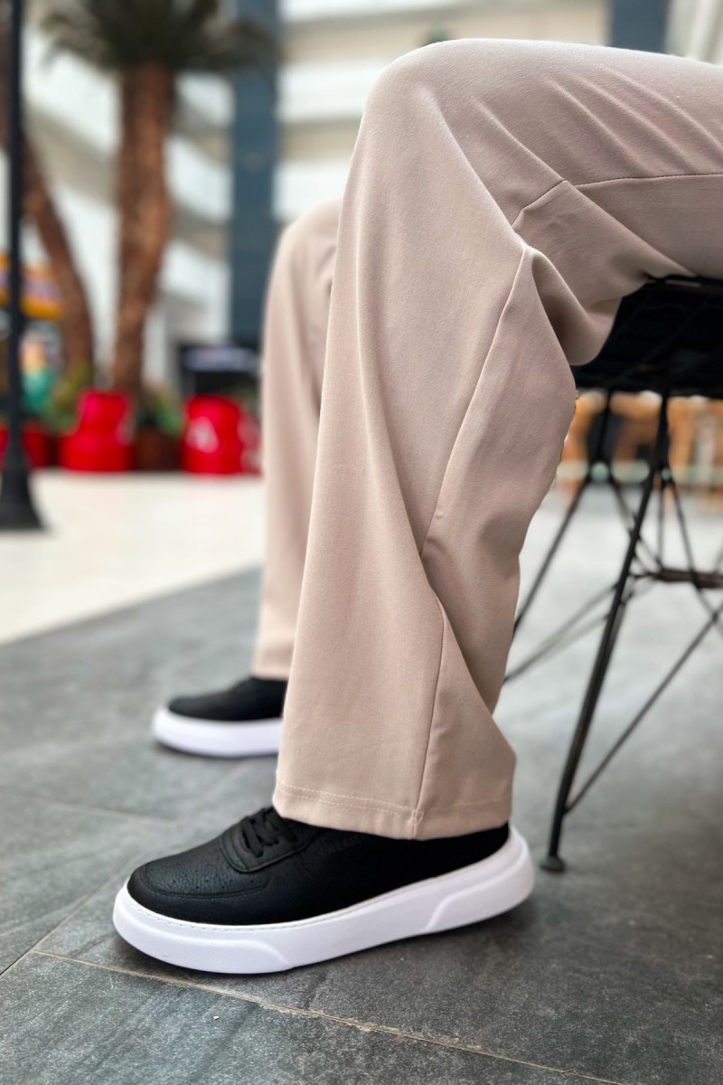 Erkek Sneaker - Siyah Beyaz - 087