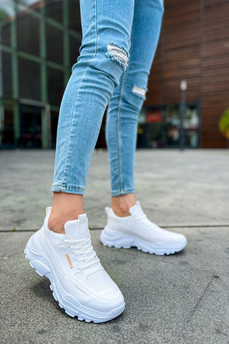 Erkek Sneaker - Beyaz - 089