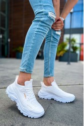Erkek Sneaker - Beyaz - 089