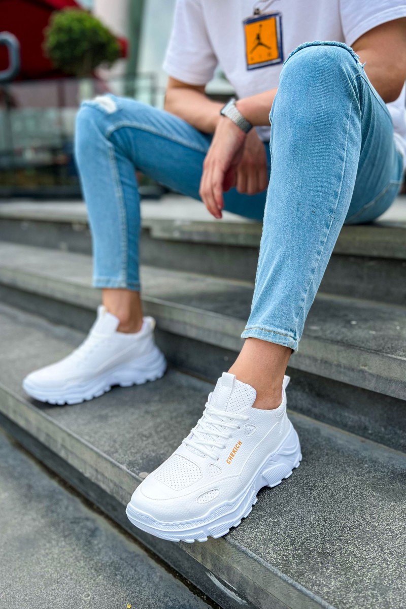 Erkek Sneaker - Beyaz - 089