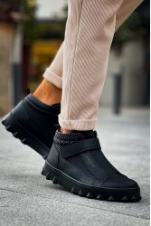 Erkek Bilekli Sneaker - Siyah - 103
