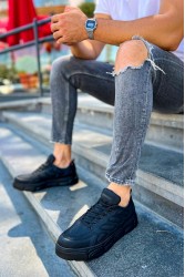 Mens Sneakers - Black - 105