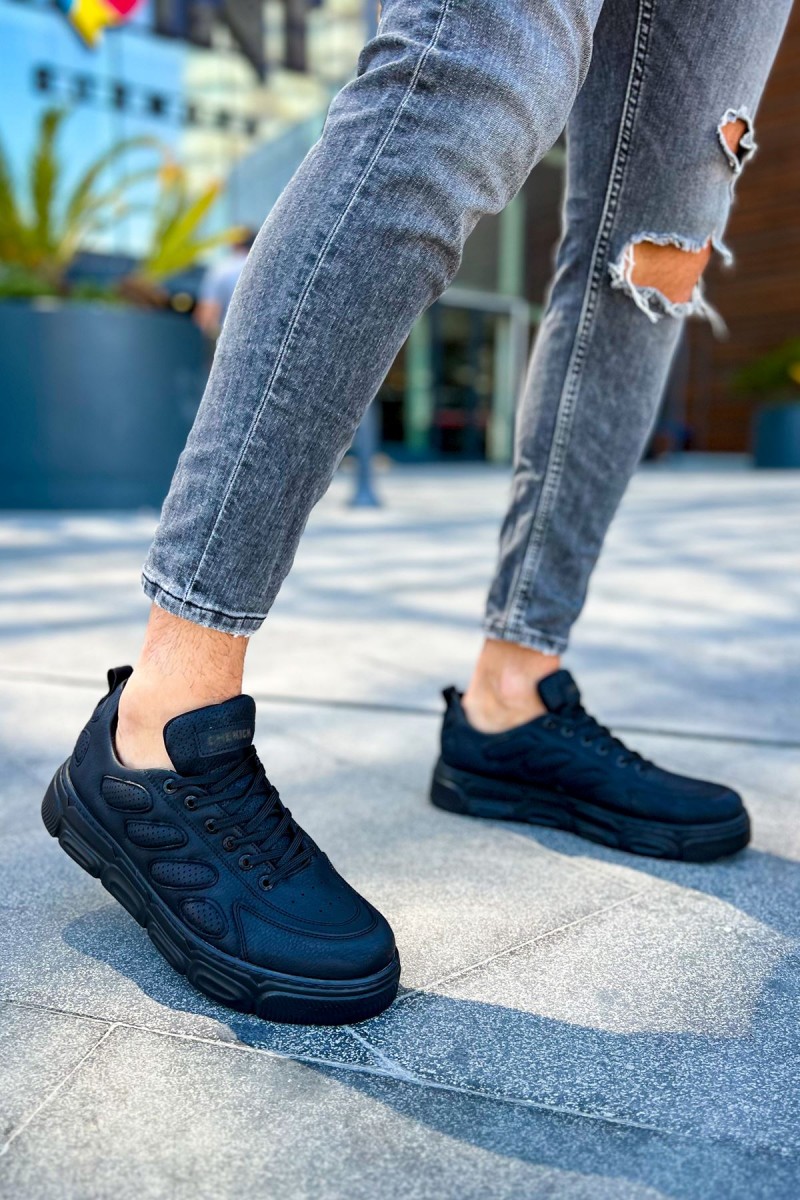 Mens Sneakers - Black - 105